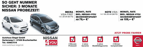Autohaus Siegel | Nissan | Daihatsu