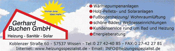 Gerhard Buchen | Heizungsspezialist | Wissen
