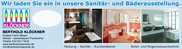 Berthold Kl�ckner | Wissen | 2.6. r