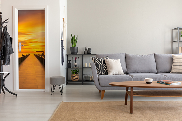 Sticker für die Tür – eine praktische Dekoration mit vielen