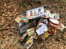 Illegale M�llablagerung in Reiferscheidt