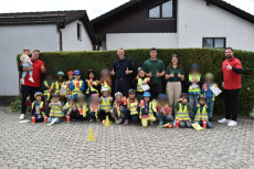 Wallmerder Parkplatz wird zum bungsplatz fr Kita-Kinder