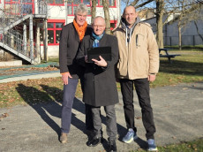 Weichenstellung fr neue Schulsporthalle in Limbach