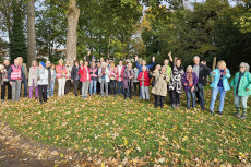 Vorweihnachtliches Singen im Schlosspark von Neuwied