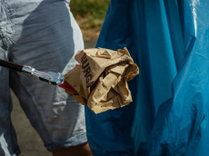 M�llsammelaktion in Neuwied-Engers: Zusammen f�r eine saubere Heimat