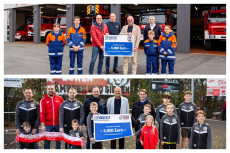 10.000 Euro fr die Jugend: BEYER-Mietservice KG strkt Nachwuchs in Hamm (Sieg) und Bitzen