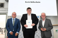 Spitzenleistung im Freien Beruf: Kevin Bellersheim aus Neitersen als bester Absolvent ausgezeichnet