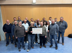 Musik verbindet: Spenden�bergabe an Kinderkrebshilfe Gieleroth/Unnauer Paten