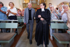 Eberhard Str�der verabschiedet sich nach 65 Jahren von der Kirchenorgel