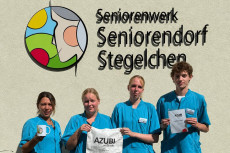 Seniorendorf Stegelchen: Neue Auszubildende starten in die Pflegekarriere