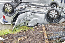 Alleinunfall in Hamm/Sieg (B 256) sorgte im morgendlichen Verkehr fr Behinderungen
