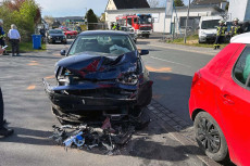 Verkehrsunfall auf der Lindenallee (B 256) in Hamm sorgte f�r kurzzeitige Sperrung