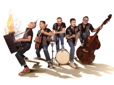 "The Wild Bobbin Baboons" sind in H�hr-Grenzhausen zu Gast