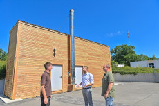 Neues Heizhaus f�r Marie-Curie-Realschule: Umweltfreundliche W�rmeversorgung in Bad Marienberg