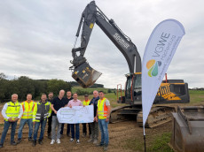 Neues Wohngebiet "Im R�ffel" in Hattert nimmt Gestalt an