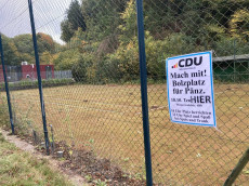 CDU Rheinbreitbach ldt zum Bolzplatz herrichten am 18. Oktober ein
