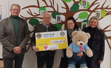 Lions Club Rhein-Wied untersttzt Kinderhospiz im Westerwald mit grozgiger Spende