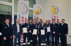 Jahresversammlung des F�rdervereins und Dienstversammlung beim L�schzug Horhausen 