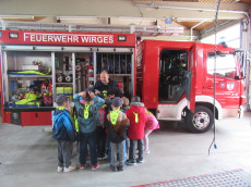 Spannender Besuch bei der Feuerwehr Wirges
