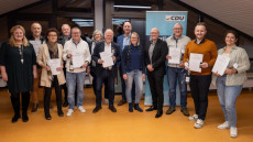 CDU Windhagen ehrt langj�hrige Mitglieder in feierlicher Zeremonie