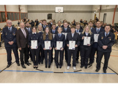 Feuerwehrehrungen in Hof: Verpflichtungen und Befrderungen