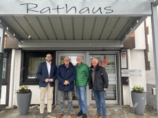 Seniorensicherheitsberater im Dialog mit B�rgermeister Pierre Fischer