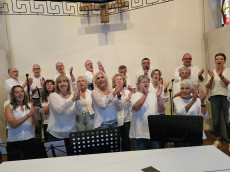 GOSPEL-MASS in Gottesdienst in der Kirche in Niederschelderh�tte