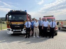 Zwei neue Einsatzfahrzeuge f�r die Feuerwehr Kr�mmel-Sessenhausen