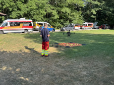 Erfolgreiche Personensuche am Secker Weiher