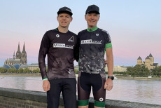 Malberger Vater-Sohn-Duo beim Kln Triathlon