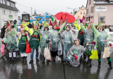 W�ller Helfen e. V. beim Karnevalsumzug in Langenhahn