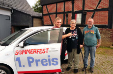 1. Preis des Sommerfestes der Freunde der Kinderkrebshilfe steht nun in Schneberg