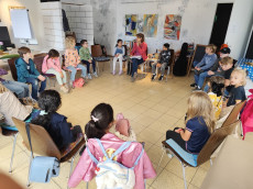 "Kinderrechte Kreativ" im B�rgertreff Wissen: ein Ferienprogramm mit viel Spa� und Aktionen