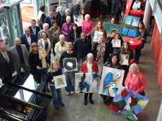 Stilvolle Erffnung der 27. "Kunstmeile" in Bad Marienberg