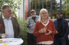 Eine Stadt wird zur Galerie: L�den in Altenkirchen bilden eine moderne Kunstmeile.