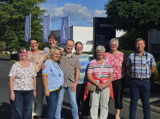 Landfrauen Altenkirchen besuchten die Firma Marel Treif in Oberlahr