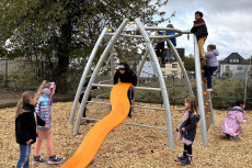 Neue Kletterwelt fr Grundschler in Bad Hnningen