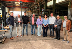 60 Jahre Mudersbach GmbH: Landrat Enders besucht Friedewalder Traditionsunternehmen
