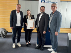 VR Bank RheinAhrEifel eG erneut mit F�rdermittelpreis ausgezeichnet
