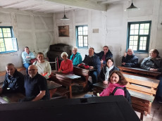 Mitglieder des Rheinbreitbacher Brgervereins besuchen das Freilichtmuseum Kommern