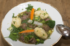 Westerwlder Rezepte - Omas Rindfleisch-Gemse-Eintopf mit Grieklchen