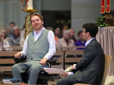 Neuwieder Samuel Koch sprach bei Heilig-Rock-Tagen in Trier �ber Liebe, Glaube, Hoffnung