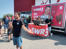 SWR3-Eistruck war zum Finale der Eis-Challenge in Puderbach