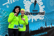 L�uferinnen des VfL Waldbreitbach in Bonn unterwegs