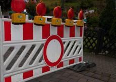 Vollsperrung der K 78 wegen Jubilumsfeier in Arnshfen