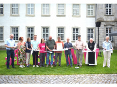 Feierliche Er�ffnung der W�ller Tour "Bachgefl�ster" im Kloster Marienstatt