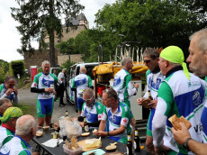 Radsportler waren auf den Spuren des Tourismus in Rheinland-Pfalz unterwegs