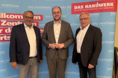 Zukunft des Handwerks in der Region: B�rgermeister trifft Handwerkskammer