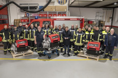 Neue Tragkraftspritzen f�r Feuerwehren in Bad Marienberg, Hof und Neunkhausen