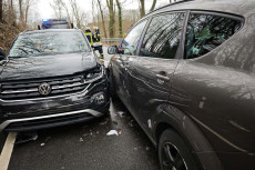 Verkehrsunfall auf der B 256 sorgte in Hamm f�r Verkehrsbehinderungen